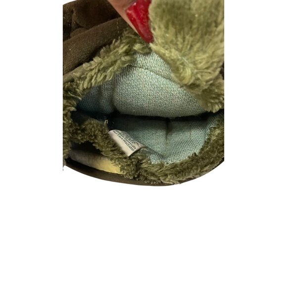 Folkmanis Turtle Plush Hand Puppet 15" Olive Green Soft Toy - Picture 3 of 7